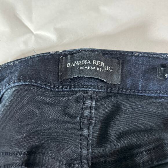 Banana Republic Devon Legging 28 LONG Faded Black Stretch Denim 28L - Picture 13 of 15